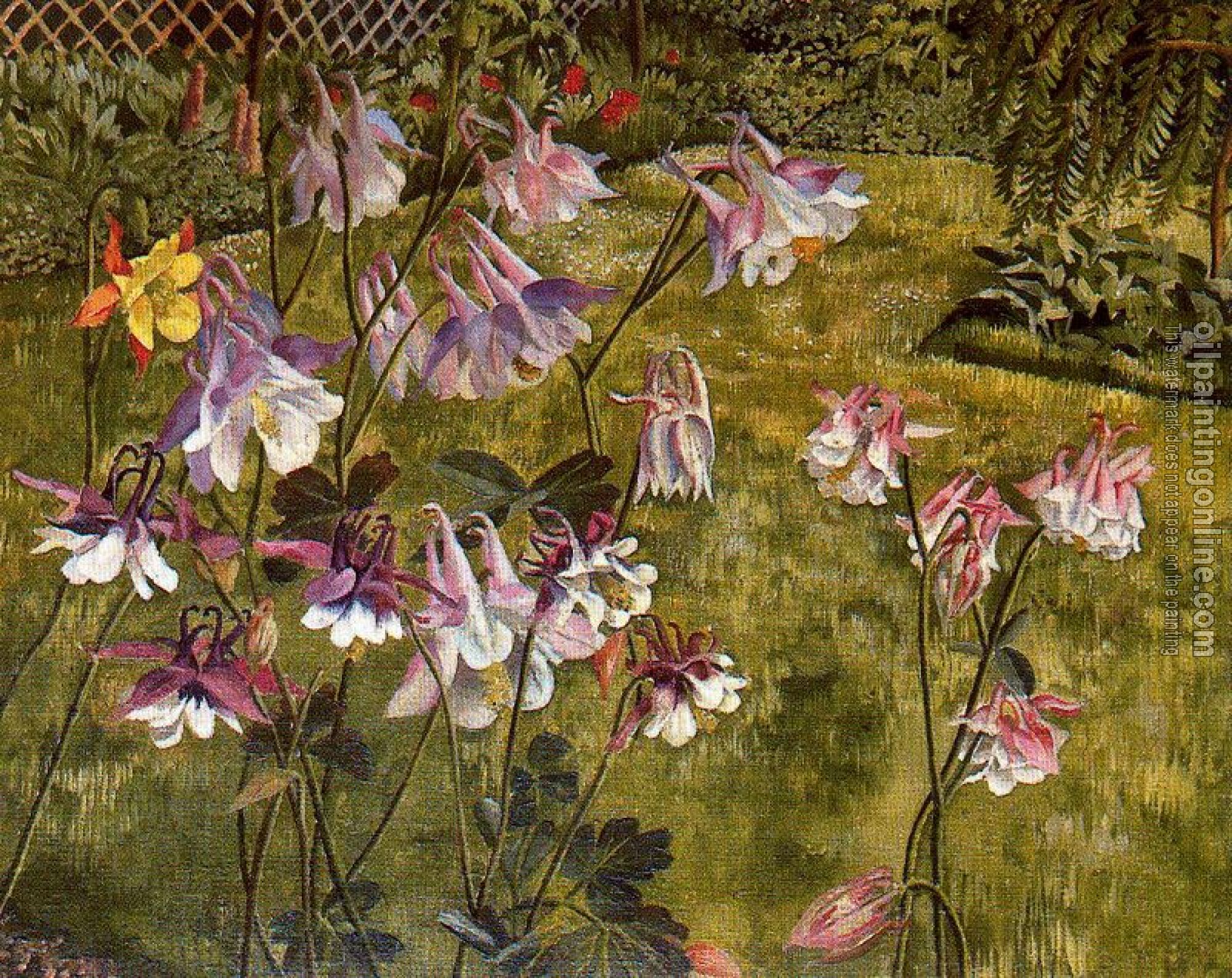 Stanley Spencer - Columbines